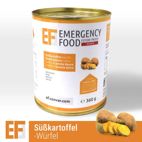 Emergency Food Basics Süßkartoffelwürfel (360g)