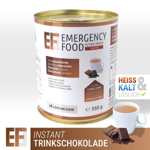 Emergency Food Basics Instant Trinkschokolade (350g) OnFire Shop