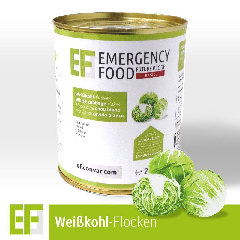 Emergency Food Basics Weisskohlflocken (220g)