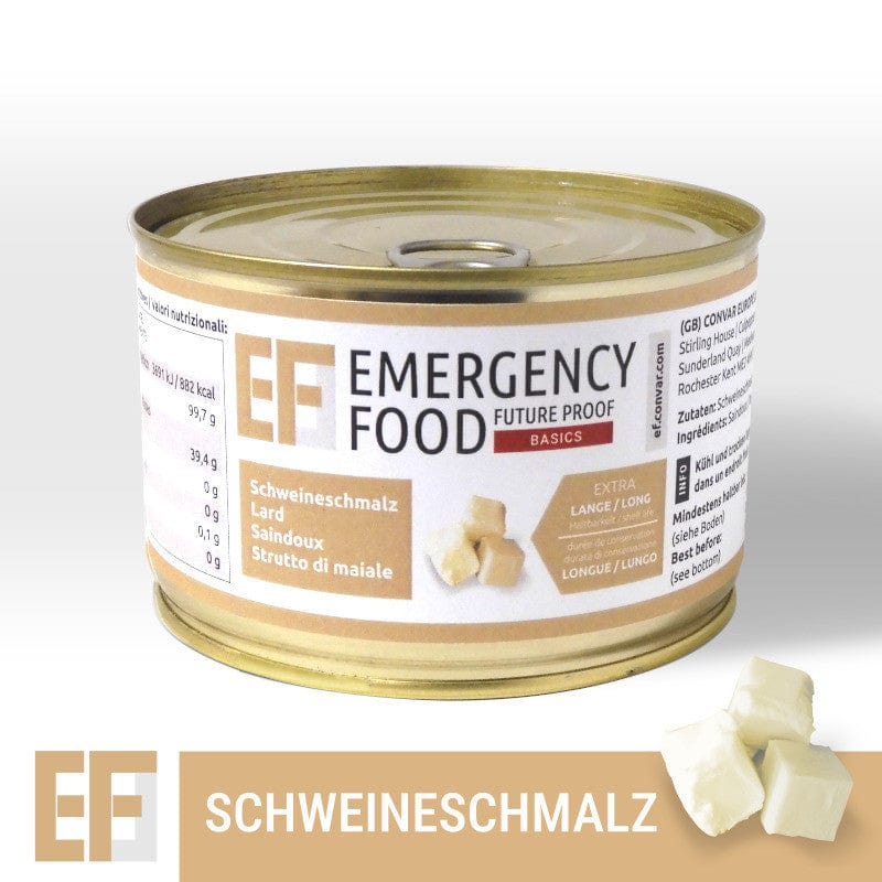 Emergency Food Basics Schweineschmalz (350g)