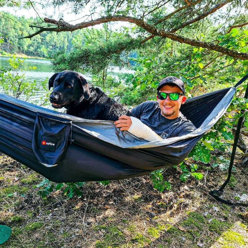 XXL outdoor hammock
