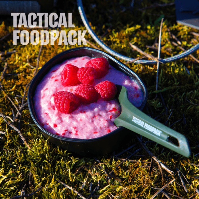 Reispudding mit Beeren / Rice Pudding and Berries | Tactical Foodpack